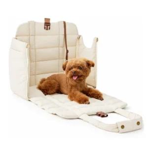 Custom Quilted Nylon Soft Sided Small Dog Pet Carrier Bag
