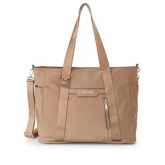 Custom Nylon Multi Pocket Women Travel Shoulder Tote Bag