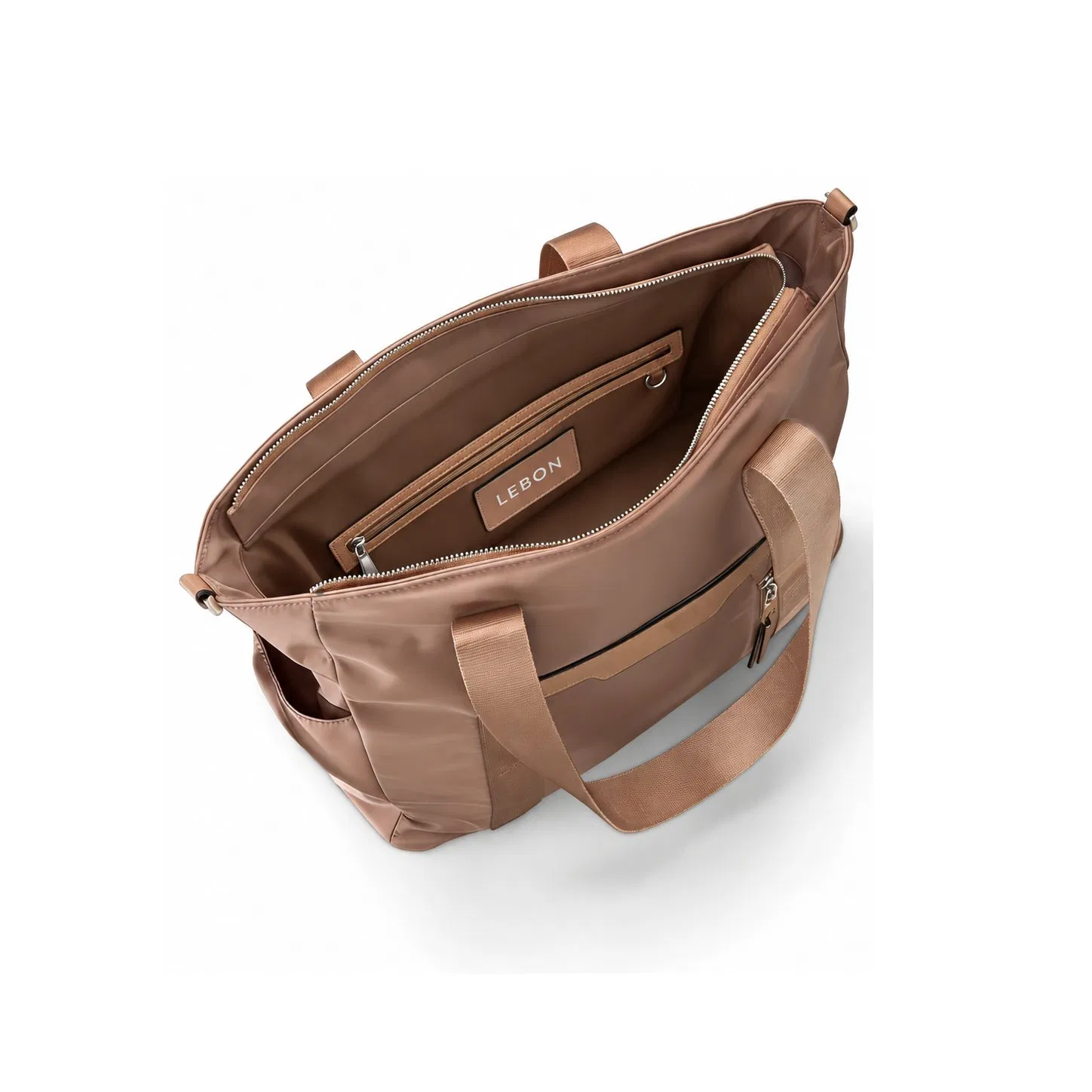 Custom Nylon Multi Pocket Women Travel Shoulder Tote Bag
