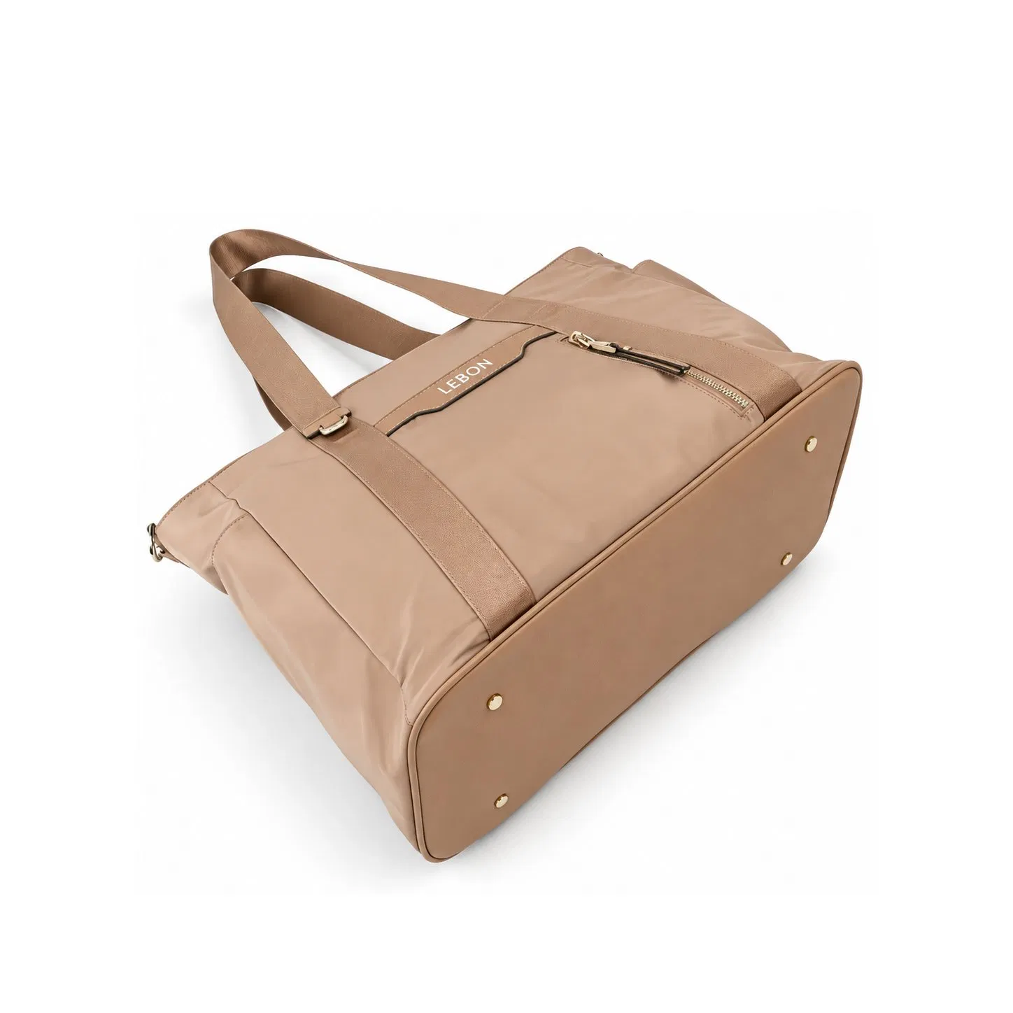 Custom Nylon Multi Pocket Women Travel Shoulder Tote Bag
