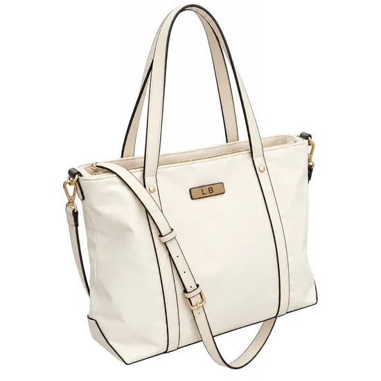 Custom Embroidery Canvas Open Top Women Shopping Tote Bag