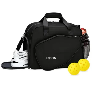 Custom Pickleball Racket Sports Tote Bag with Shoe Compartment