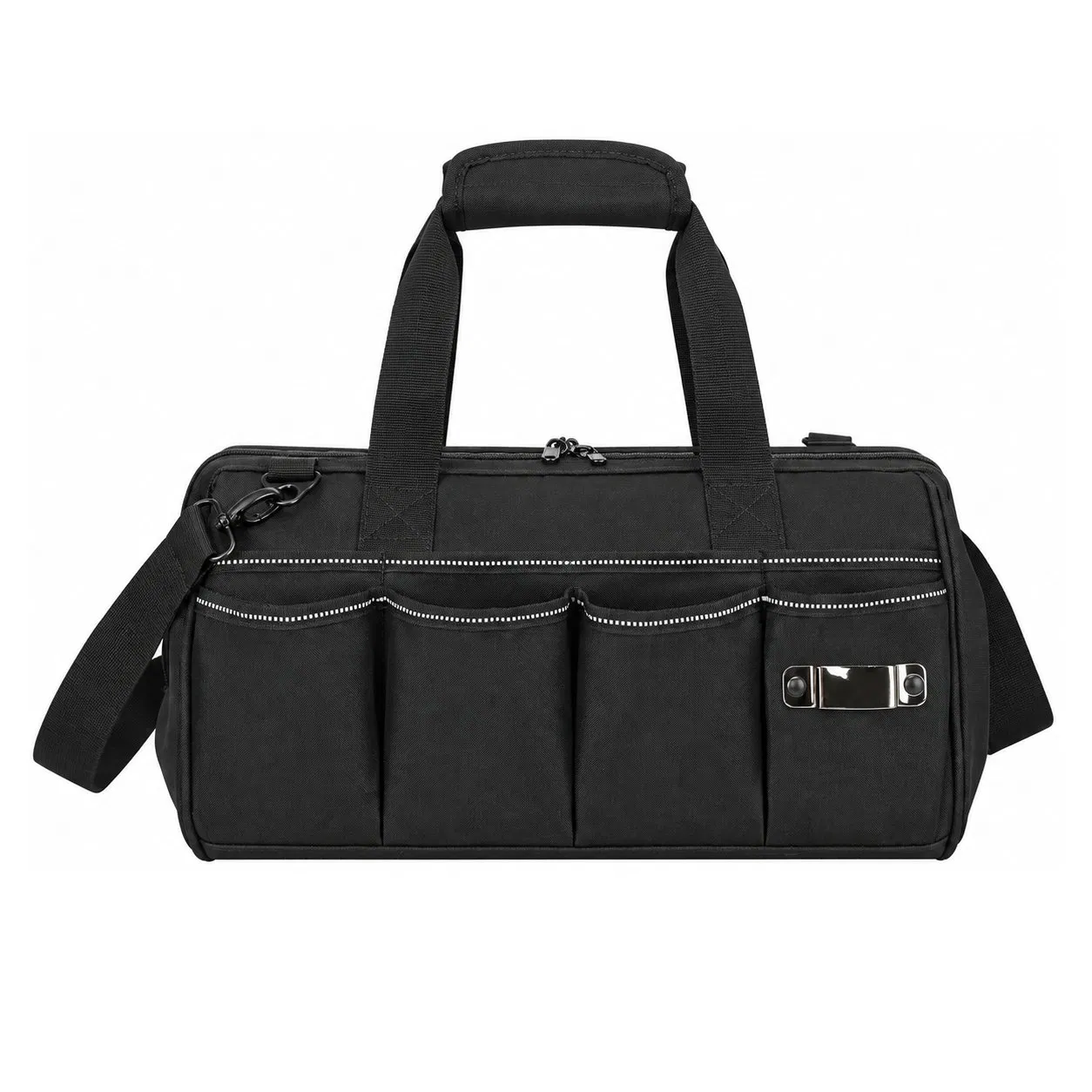 Custom Logo Heavy Duty Polyester Mechanic Tool Bag Organizer with Shoulder Strap