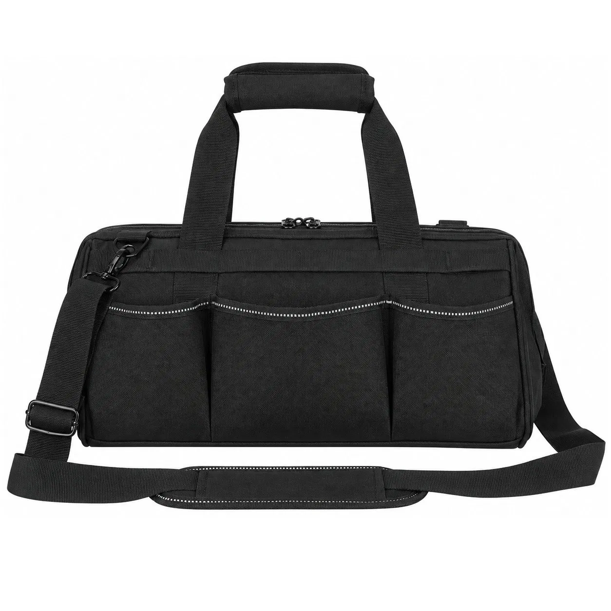 Custom Logo Heavy Duty Polyester Mechanic Tool Bag Organizer with Shoulder Strap