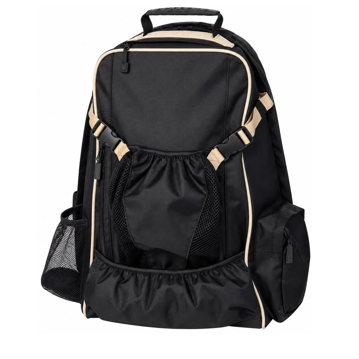 Custom Polyester Equestrian Backpack with Adjustable Helmet Holder for Horse Riding Gear