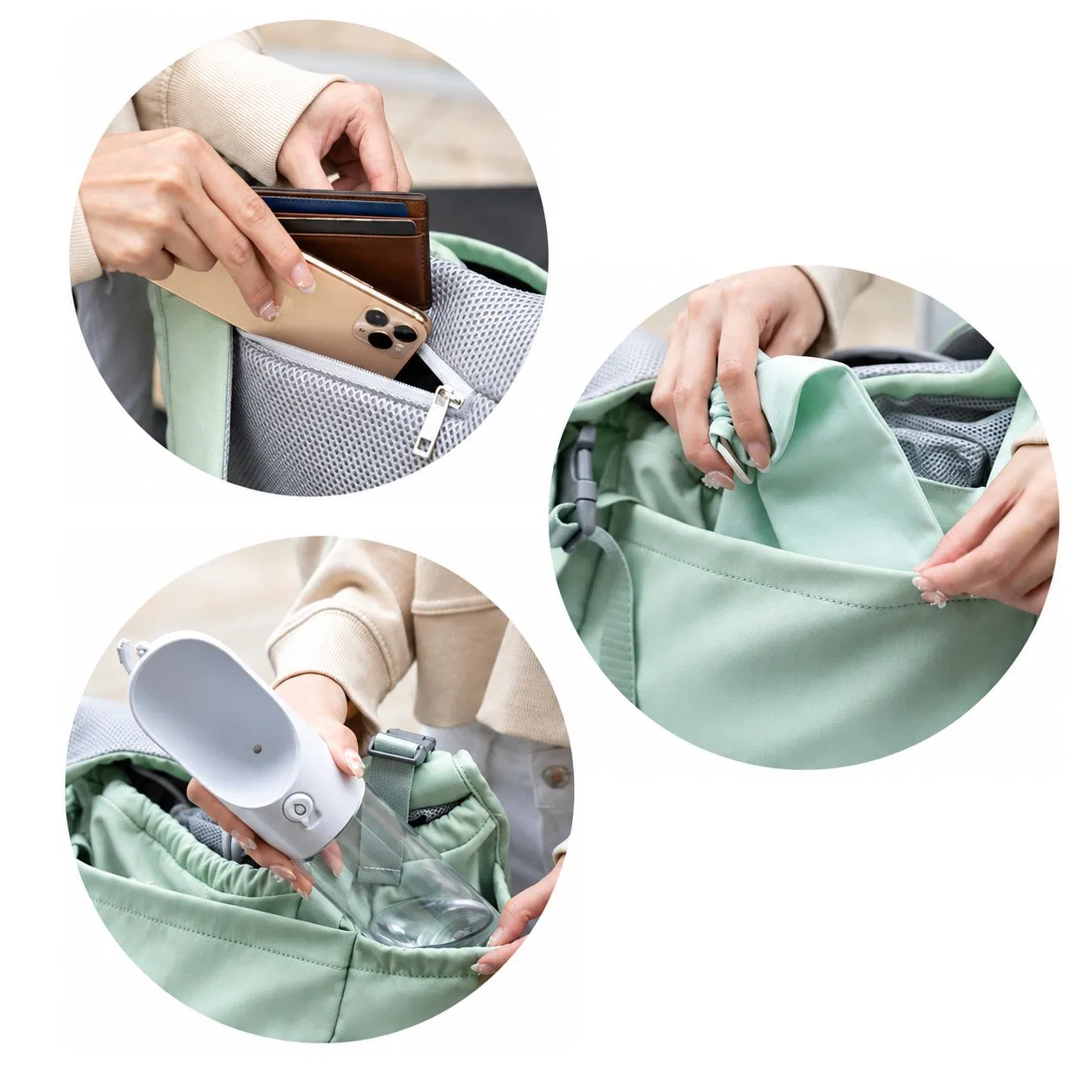 Custom Soft Breathable Pet Carrier Bag for Cat and Small Dog Travel