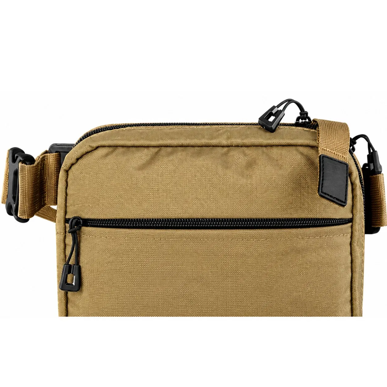 Custom Polyester Tactical Fishing Waist Bag with Zipper Closure