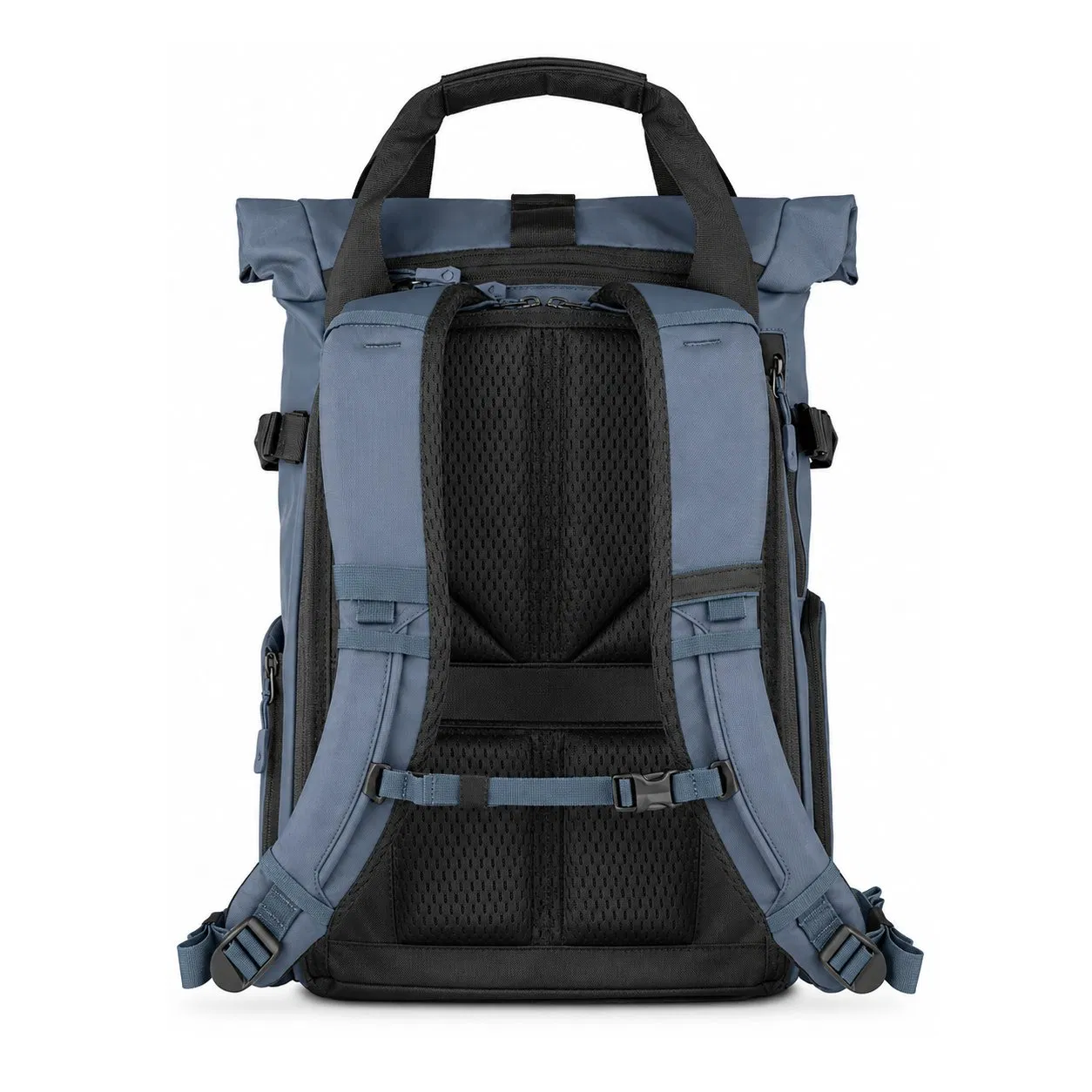 Custom 21L Rolltop Camera Backpack with Side Access and Laptop Sleeve for Travel