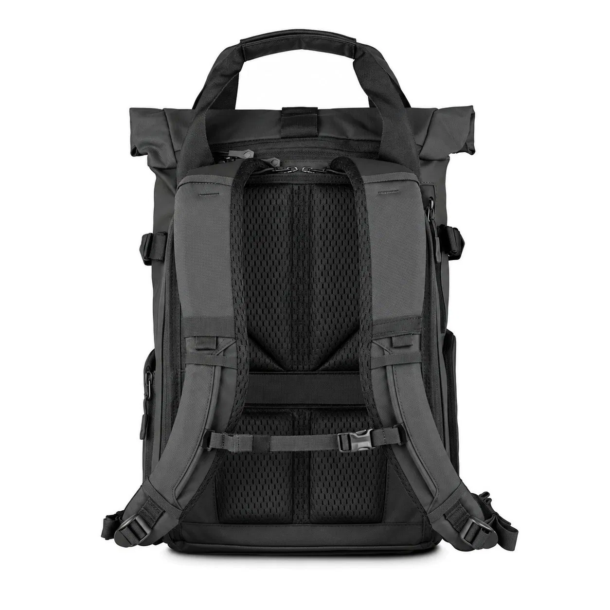 41L Expandable Rolltop Camera Backpack with Side Access and Laptop Storage