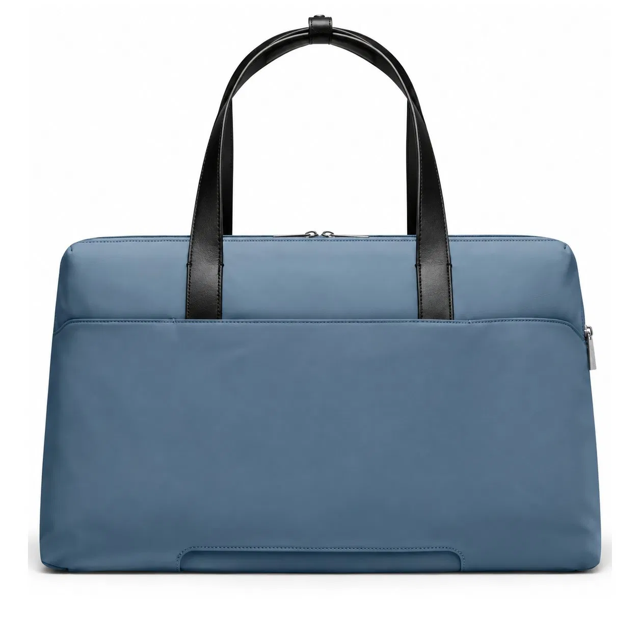 Large Capacity PU Weekender Travel Bag with Zipper Pockets and Soft Handles