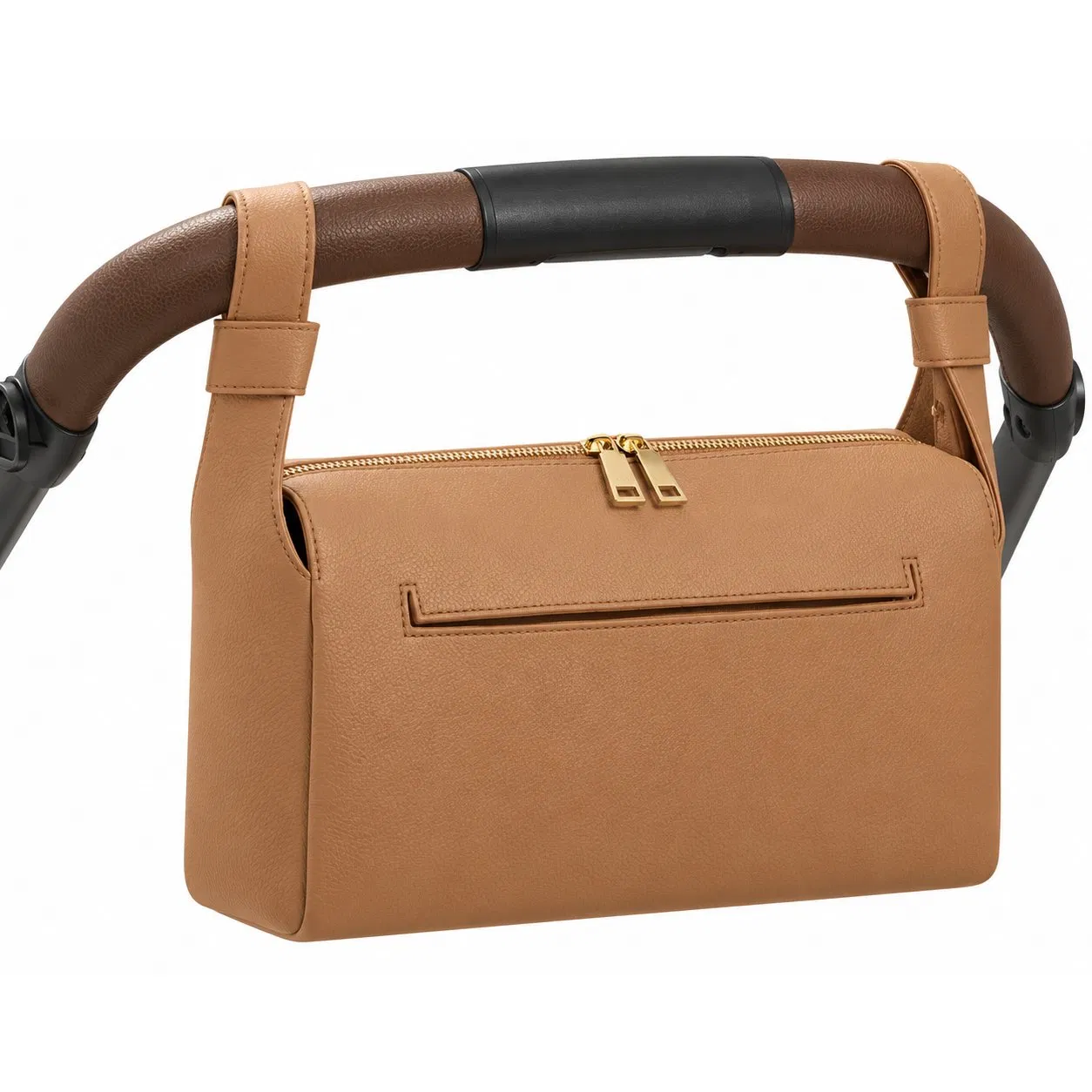 Custom Vegan Microfiber Leather Stroller Diaper Organizer Bag