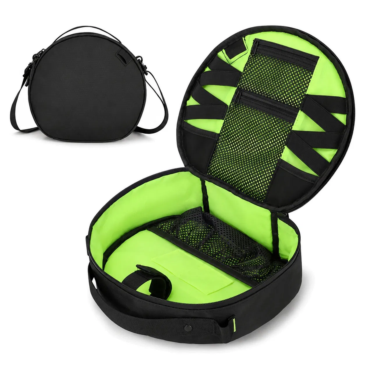 Custom Nylon Padded Travel Headphone Storage Carry Bag