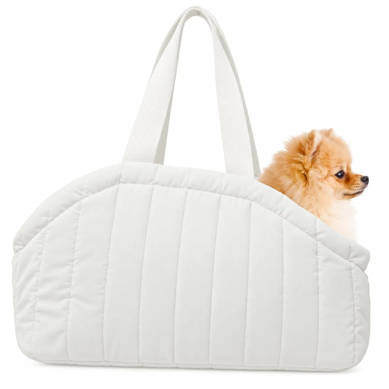 Custom Foldable Pet Carrier Weekender Bag with Crossbody Strap