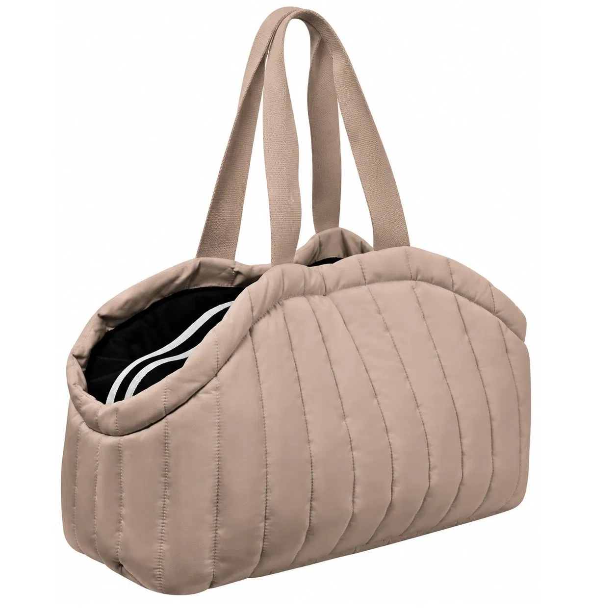 Custom Foldable Pet Carrier Weekender Bag with Crossbody Strap