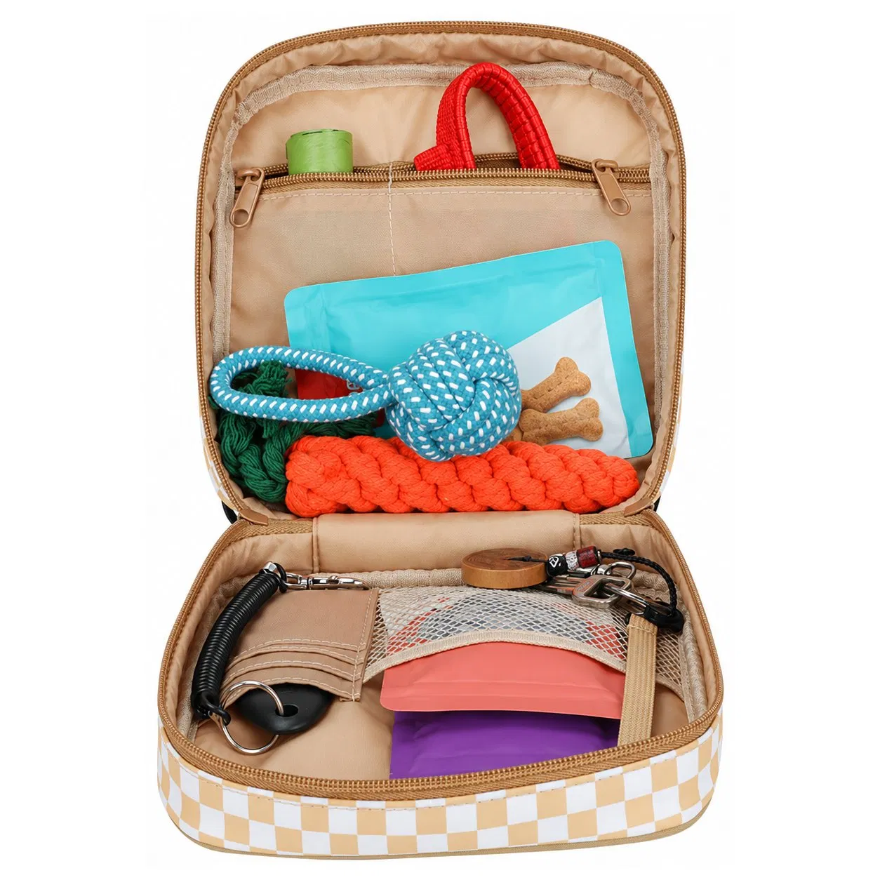 Custom Nylon Pet Travel Backpack with Detachable Shoulder Straps