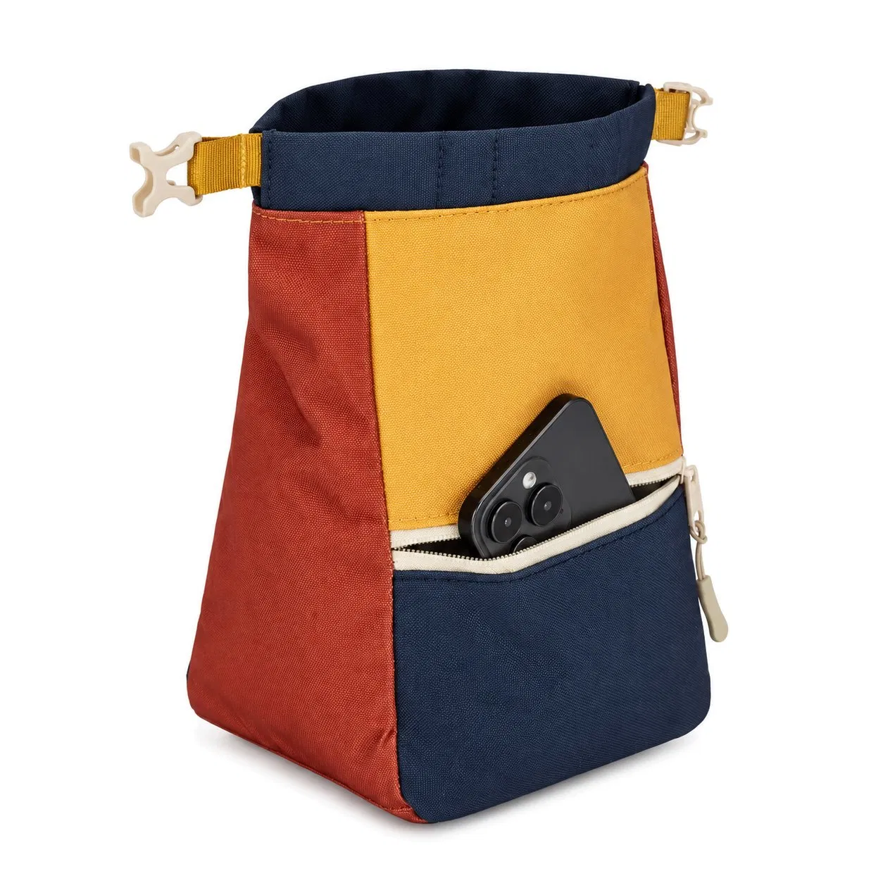 Custom Drawstring Chalk Bag for Rock Climbing and Bouldering