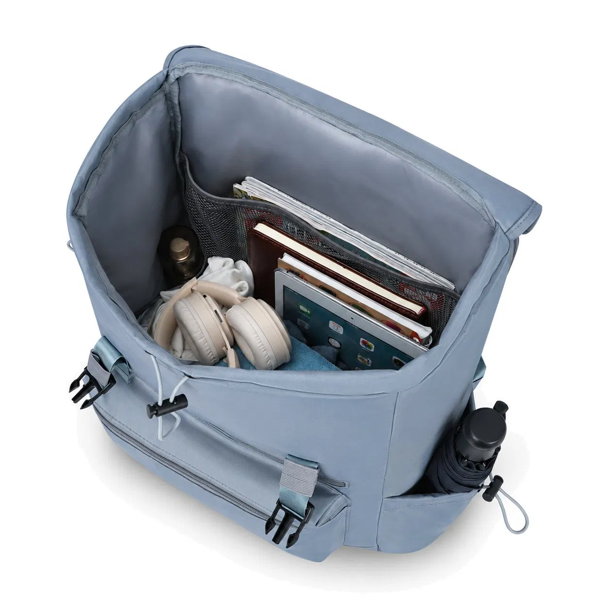 Custom Nylon Laptop Backpack with USB Charging Port for Daily Office Travel and Outdoor Sports