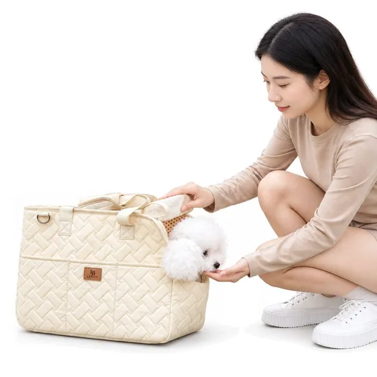 Custom Breathable Double Shoulder Pet Carrier Backpack for Outdoor Travel