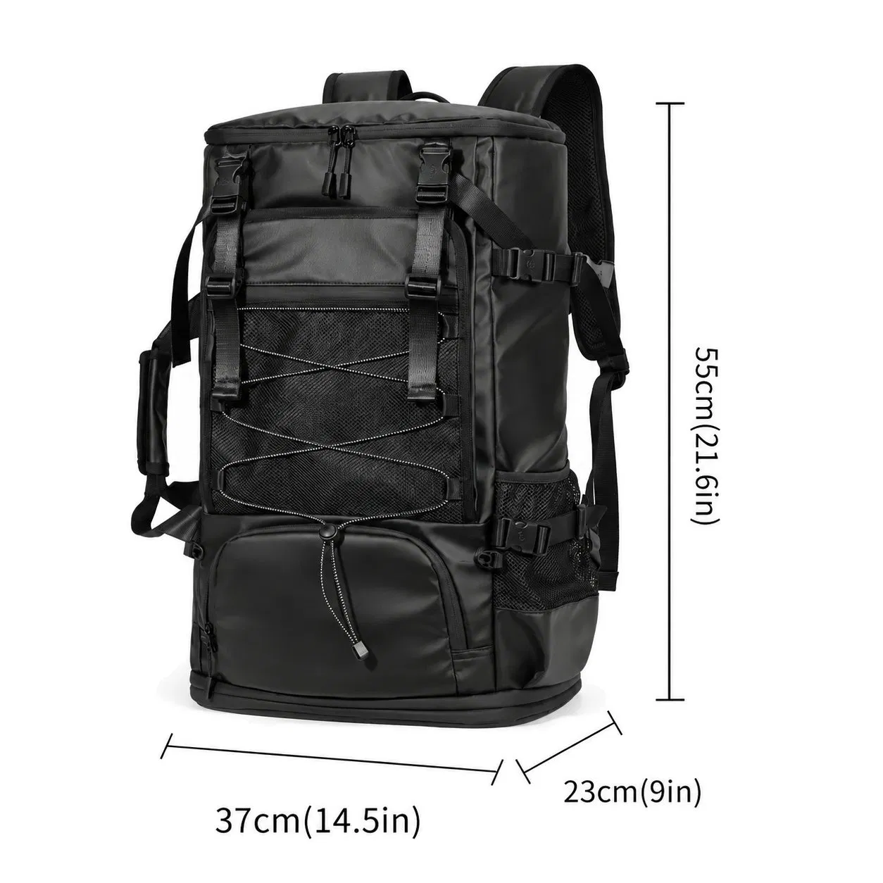 Custom 55L Waterproof Ski Boot and Snowboard Boot Backpack for Outdoor Travel