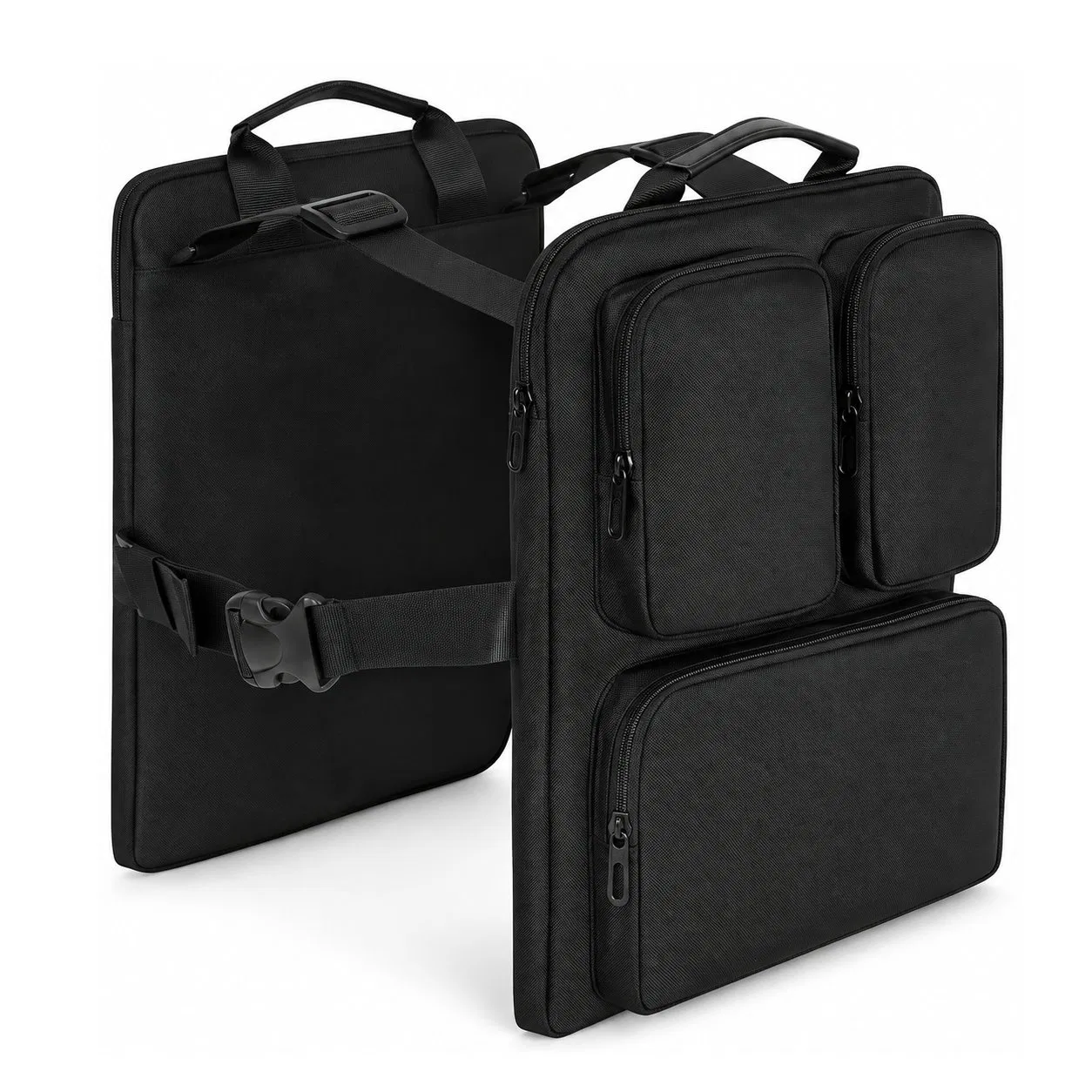 Custom Lightweight Foldable Oxford Travel Bag with Zipper and Adjustable Strap