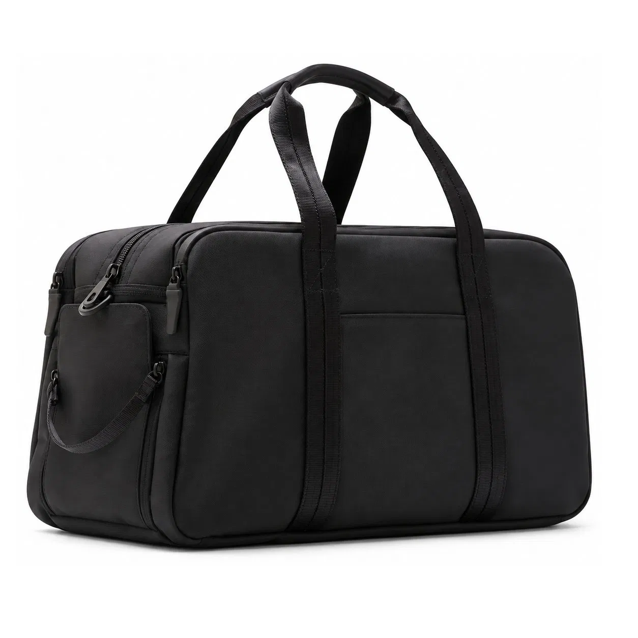 Custom Large Capacity Nylon Travel Duffel Bag with Shoe Compartment