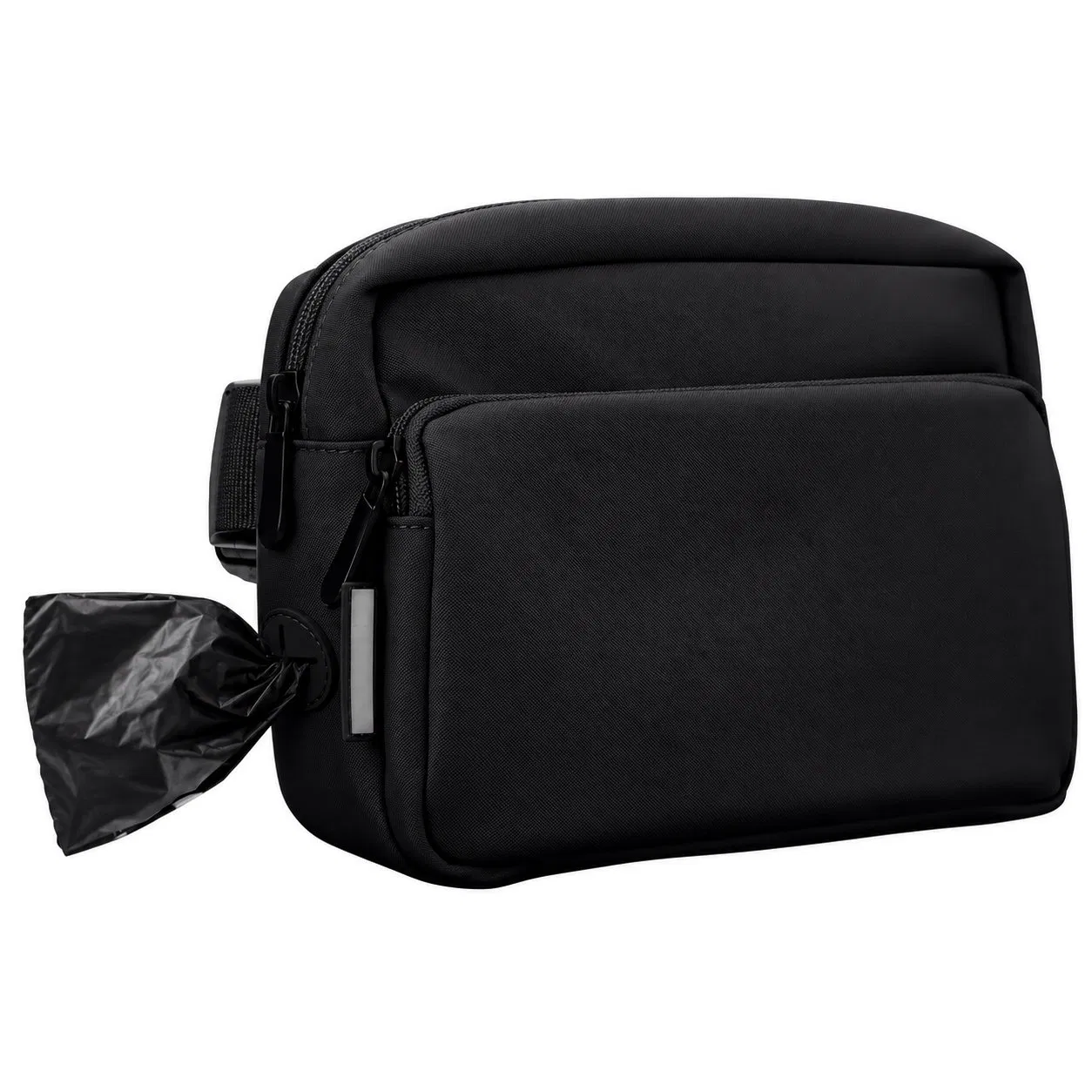 Custom Portable Nylon Dog Walking Treat Waist Bag with Multiple Pockets