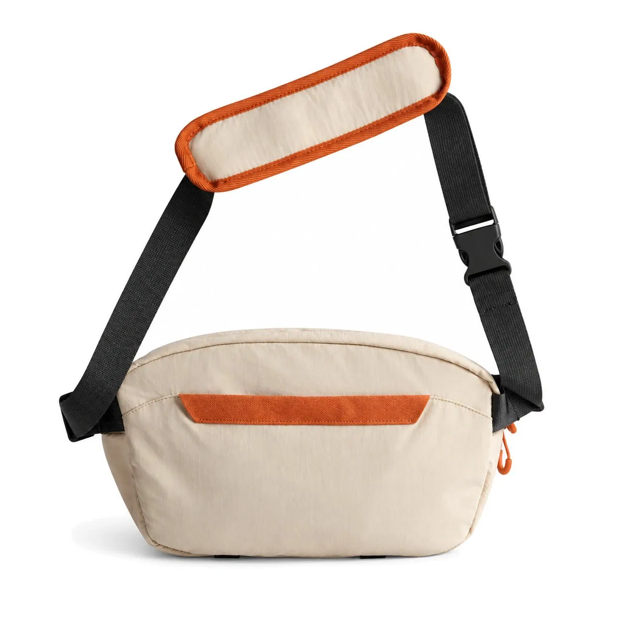 Custom Lightweight Nylon Camera Crossbody Waist Bag with Removable Dividers