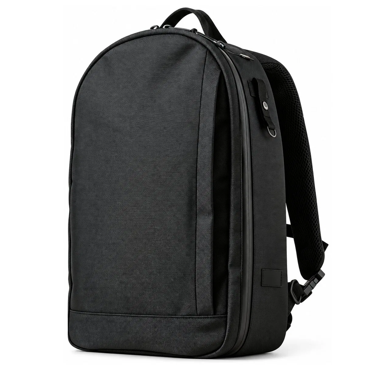 Custom 21L Nylon Travel Laptop Backpack with Modular Pockets and Luggage Sleeve