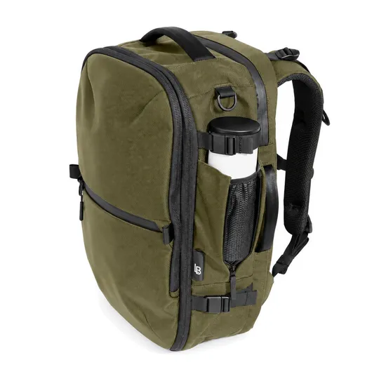 Custom Water Resistant Travel Laptop Backpack with Lay Flat Opening and Padded Compartment