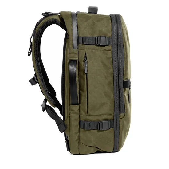 Custom Water Resistant Travel Laptop Backpack with Lay Flat Opening and Padded Compartment
