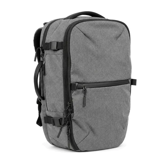Custom Water Resistant Travel Laptop Backpack with Lay Flat Opening and Padded Compartment