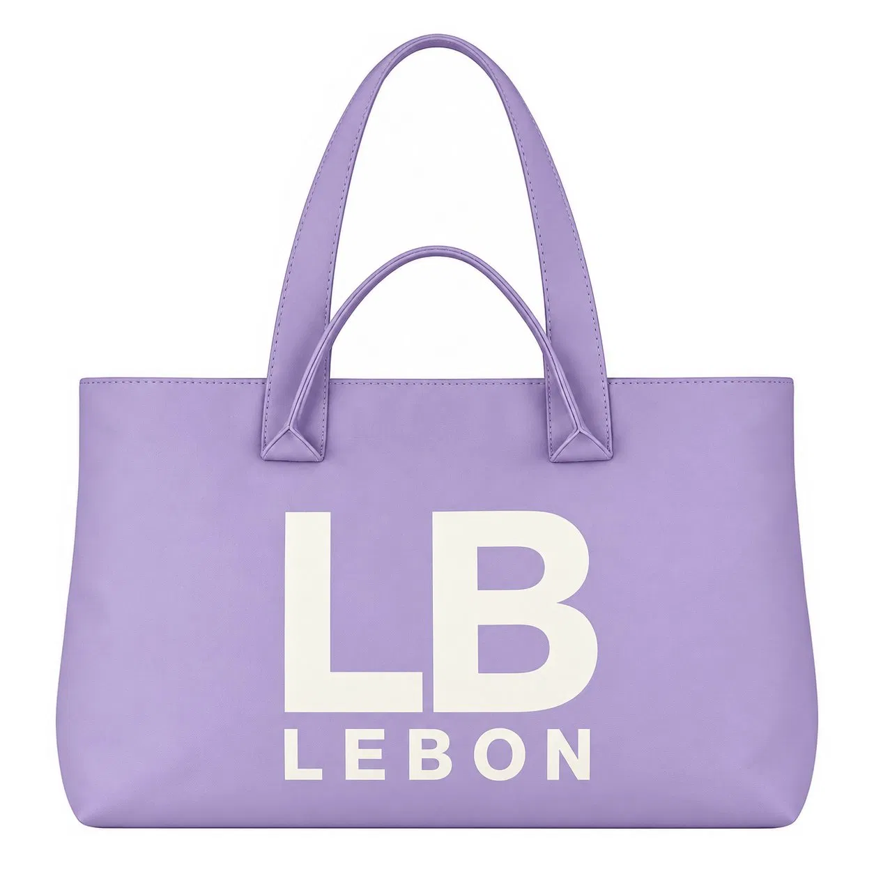 Custom Knit Tote Bag with Shoulder Straps and Woven Logo for Shopping Promotion