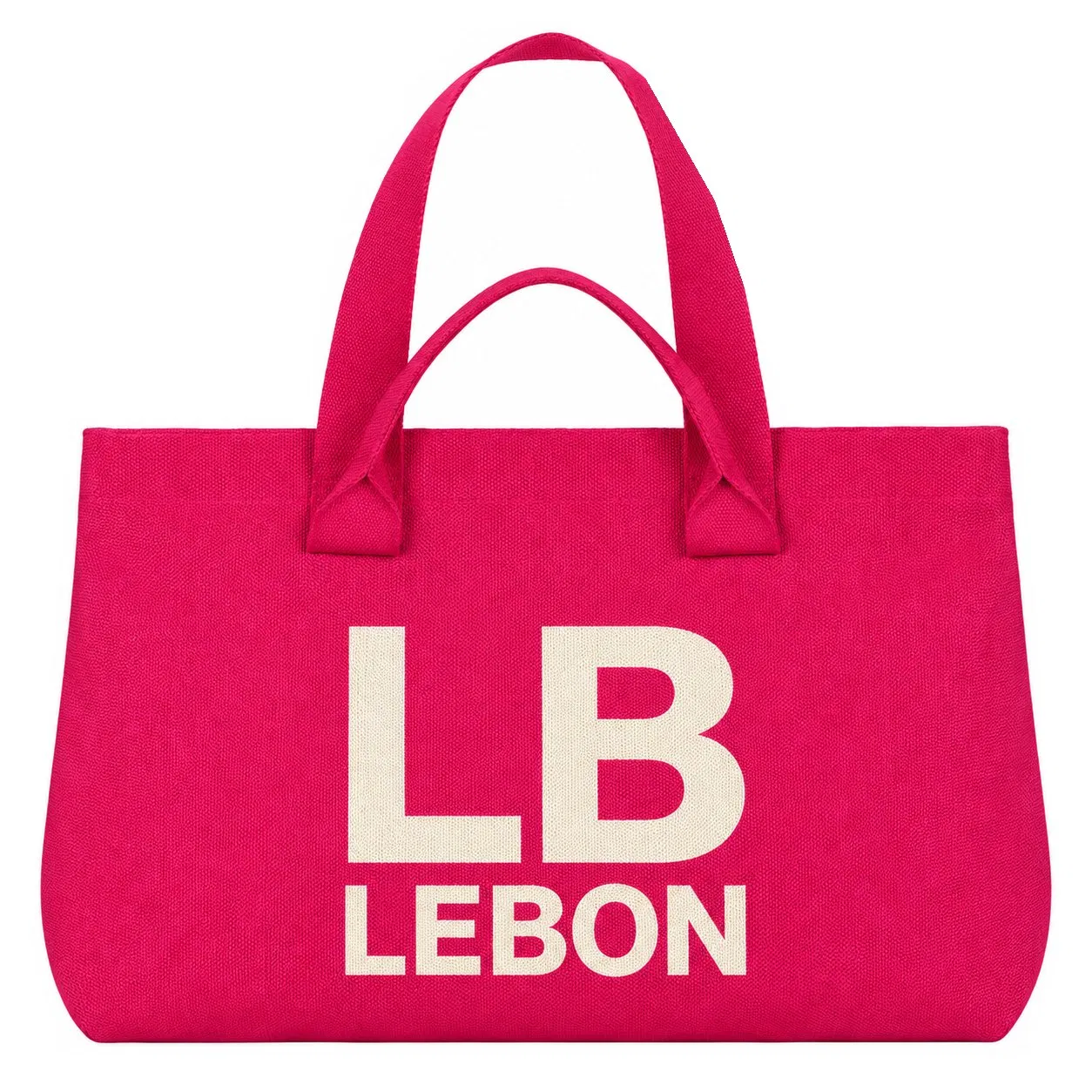 Custom Knit Tote Bag with Shoulder Straps and Woven Logo for Shopping Promotion
