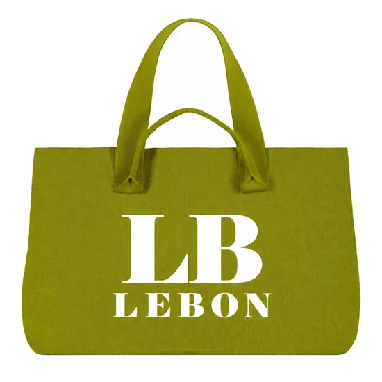 Custom Knitted Tote Bag with Zipper and Adjustable Shoulder Strap for Daily Shopping
