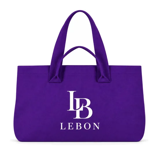 Custom Knit Tote Bag with Zipper and Adjustable Shoulder Strap for Shopping and Travel