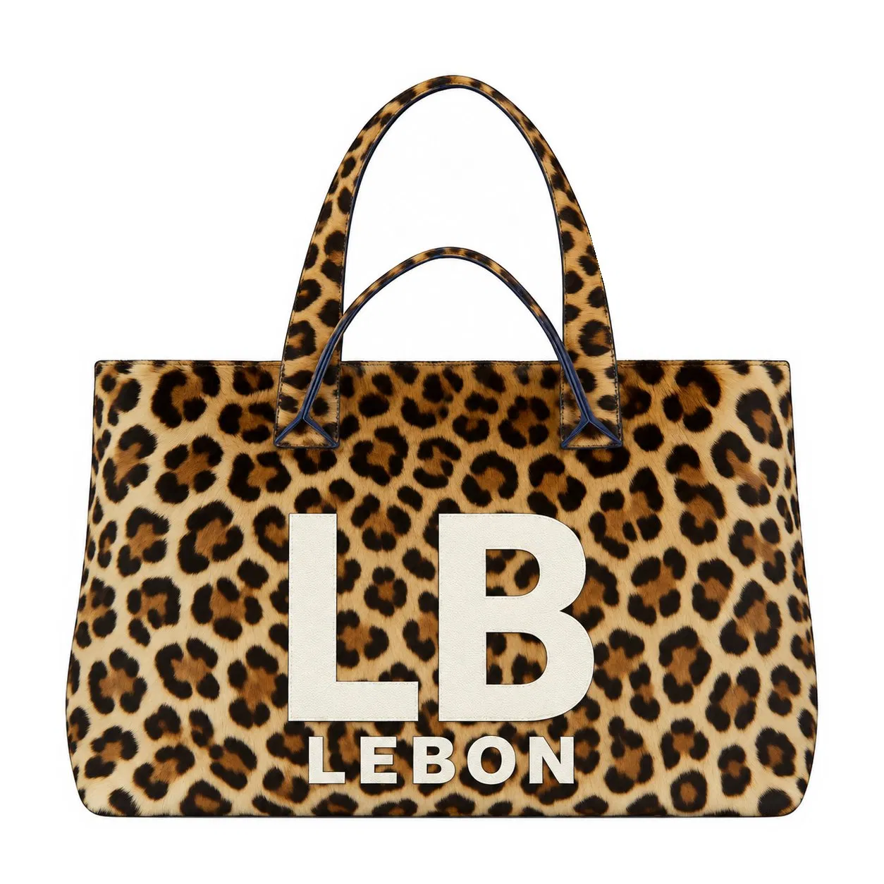 Custom Logo Knitted Tote Bag with Dual Carry Handles for Shopping and Travel