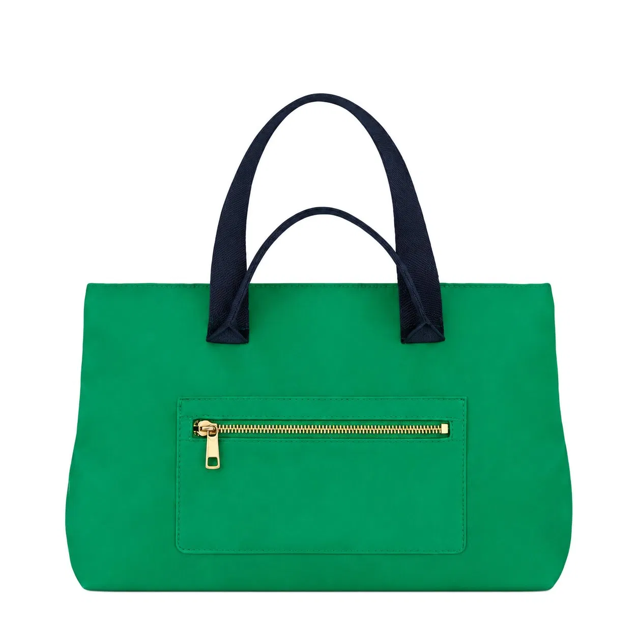 Custom Polyester Knit Women Tote Bag with Two Front Pockets