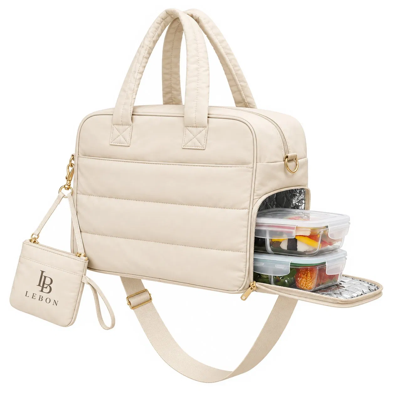 Custom Reusable Nylon Insulated Cooler Bag for Outdoor Picnic and Lunch