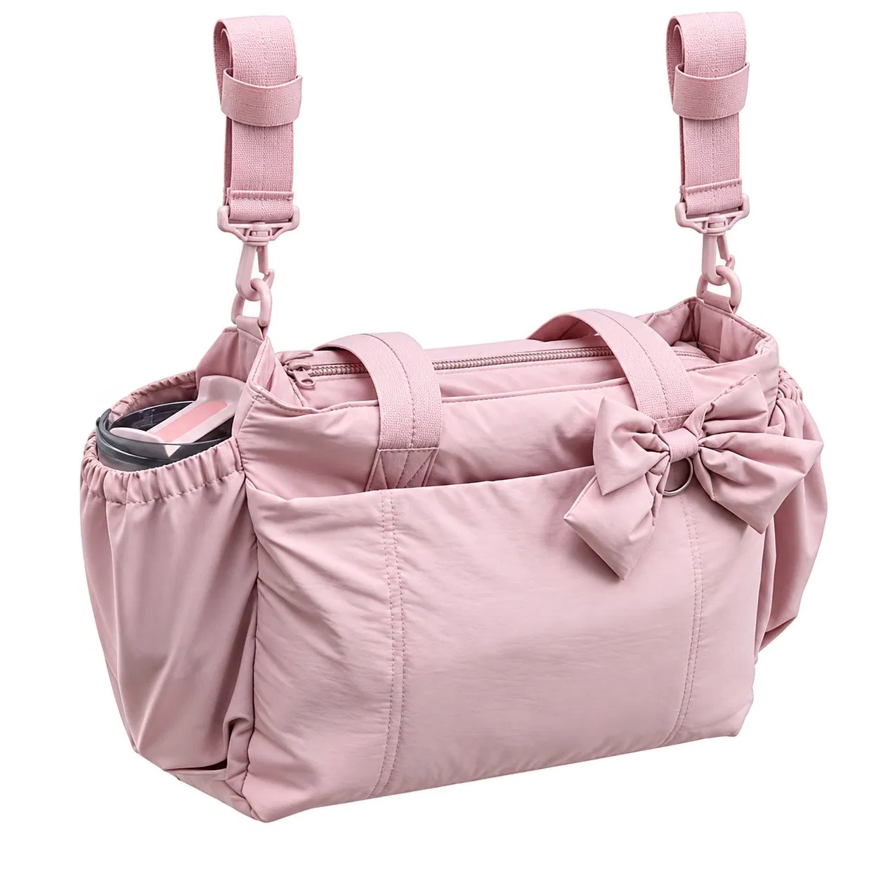 Custom Waterproof Nylon Convertible Diaper Tote Bag for Baby Care