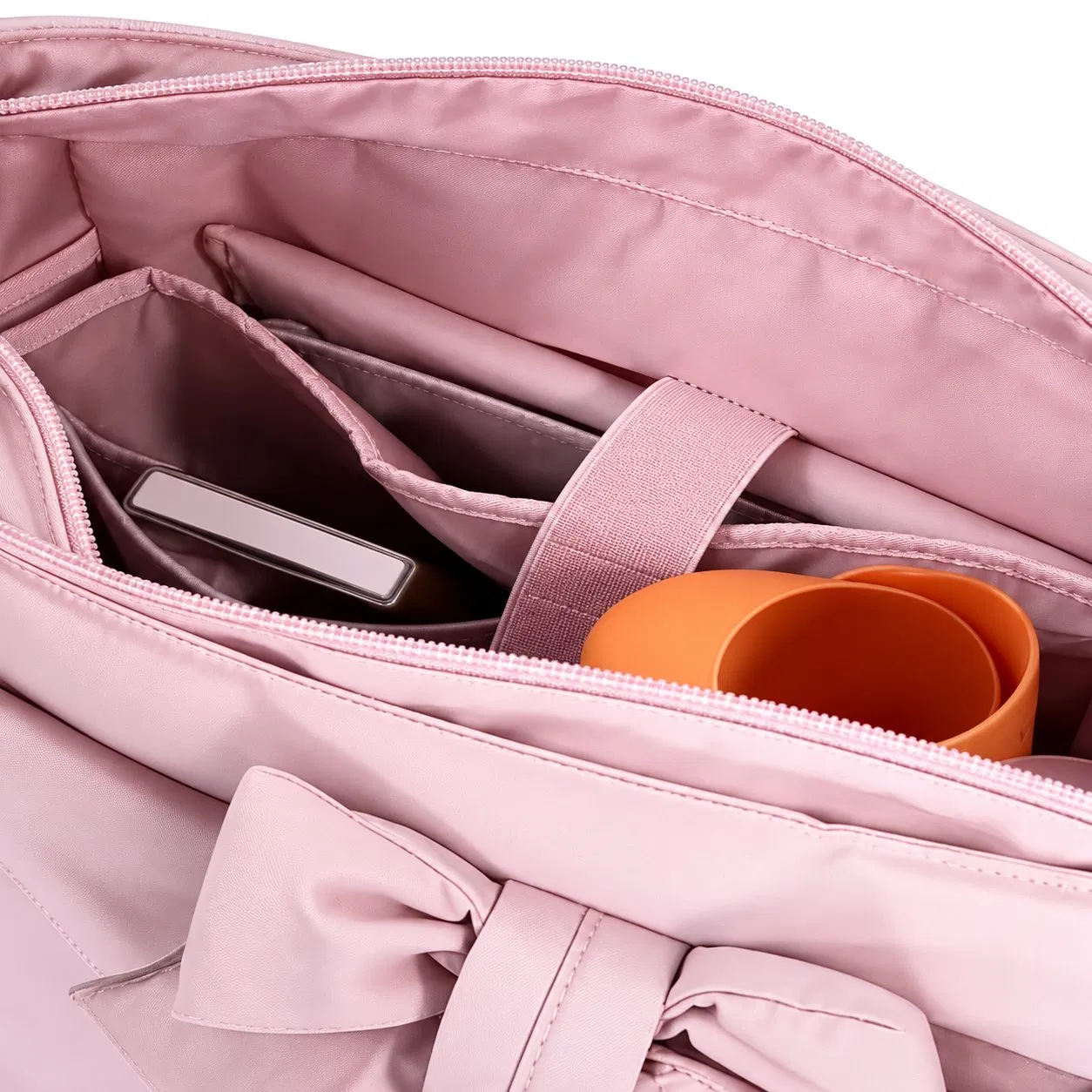 Custom Waterproof Nylon Convertible Diaper Tote Bag for Baby Care