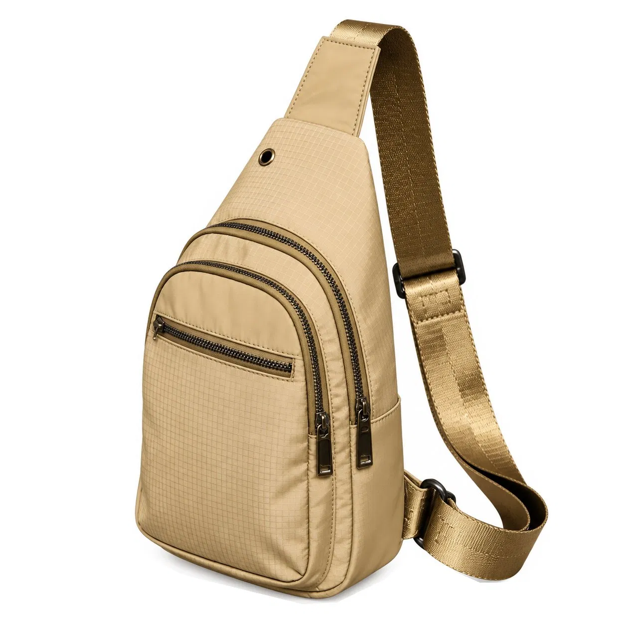 Custom Nylon Tactical Sling Bag for Women Adjustable Crossbody Chest Bag for Travel