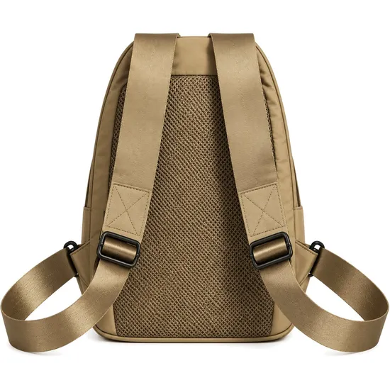 Custom Nylon Tactical Crossbody Shoulder Bag with USB Charging Port and Adjustable Strap
