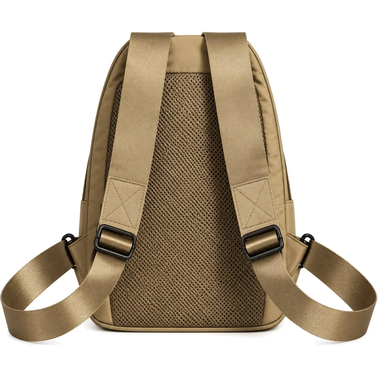 Custom Nylon Tactical Crossbody Shoulder Bag with USB Charging Port and Adjustable Strap