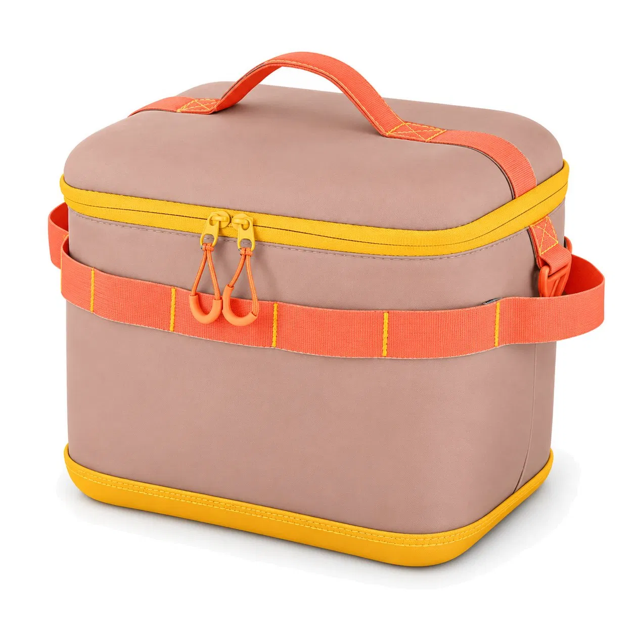 Custom Logo Oxford Insulated Portable Zipper Soft Lunch Cooler Bag