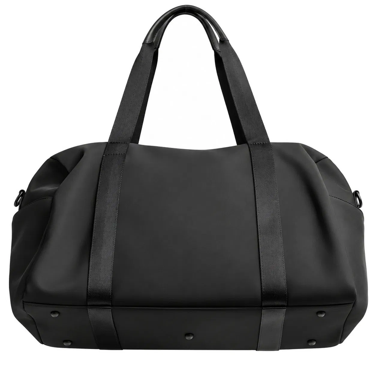 Custom Large Nylon Foldable Travel Duffel Gym Sneaker Bag with Adjustable Shoulder Strap
