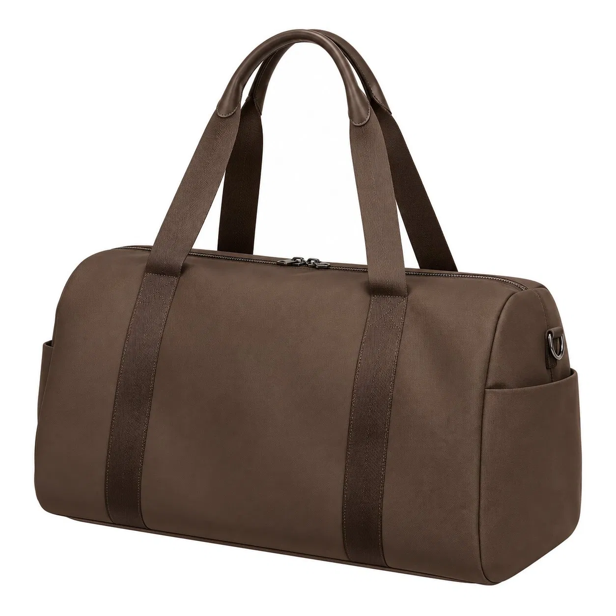 Custom Large Nylon Foldable Travel Duffel Gym Sneaker Bag with Adjustable Shoulder Strap