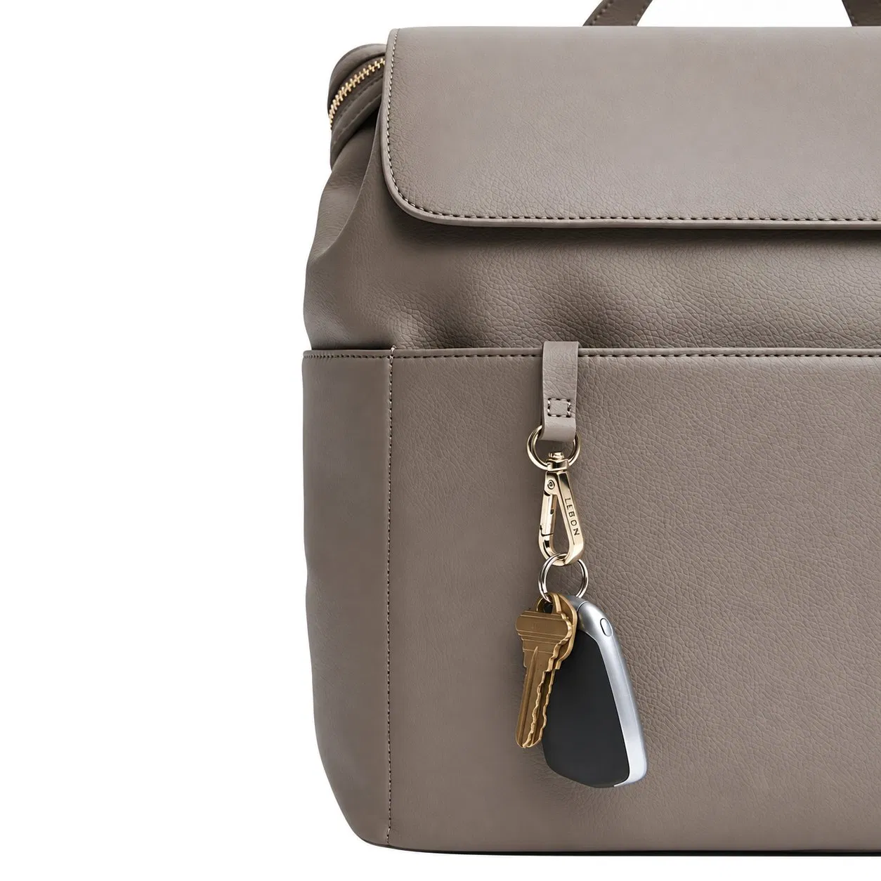 Custom Microfiber Vegan Leather Diaper Backpack for Mommy Travel and Everyday Use