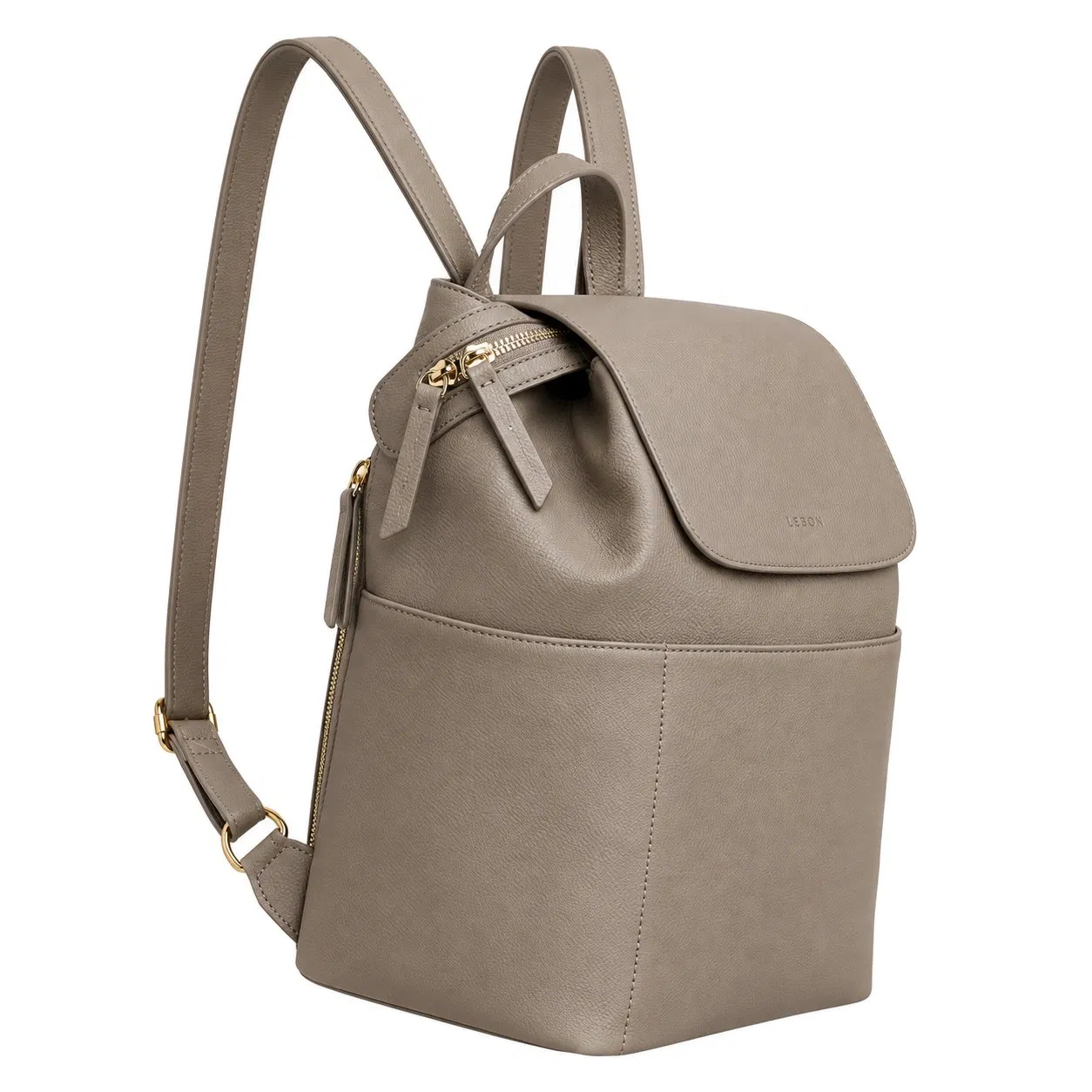Custom Microfiber Vegan Leather Diaper Backpack for Mommy Travel and Everyday Use