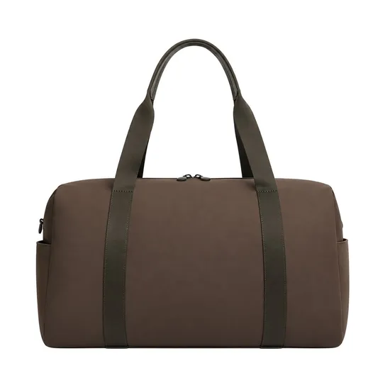 Custom Nylon Weekend Travel Duffel Bag with Zipper and Personalized Logo