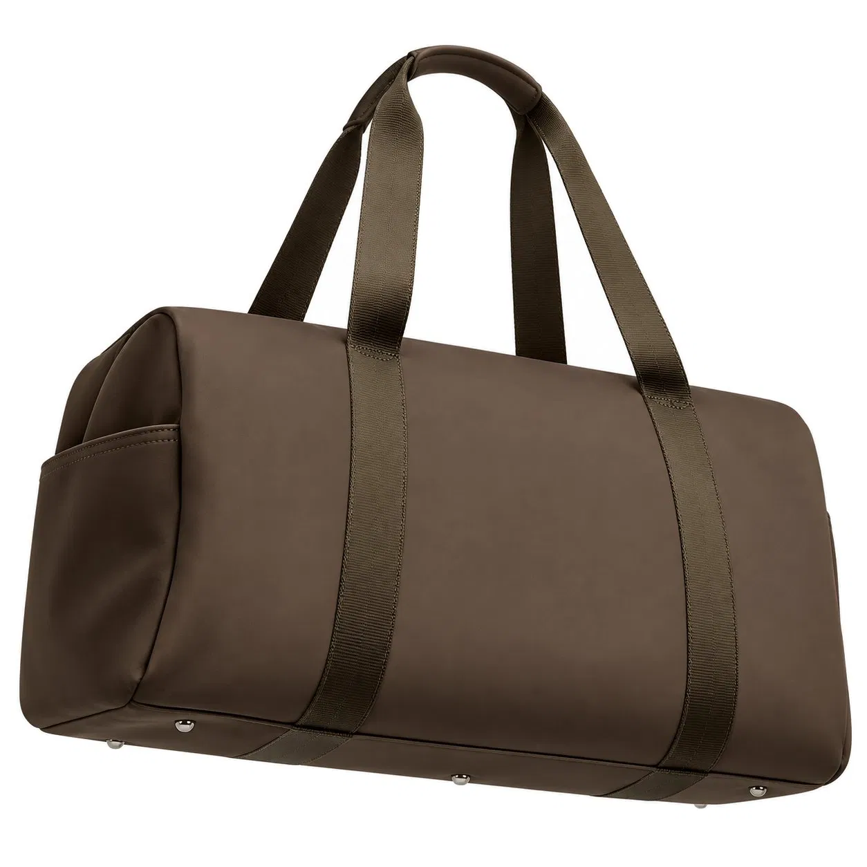 Custom Nylon Weekend Travel Duffel Bag with Zipper and Personalized Logo